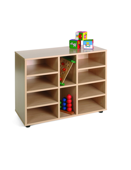 Mueble escolar bajo 10 casillas Mobeduc