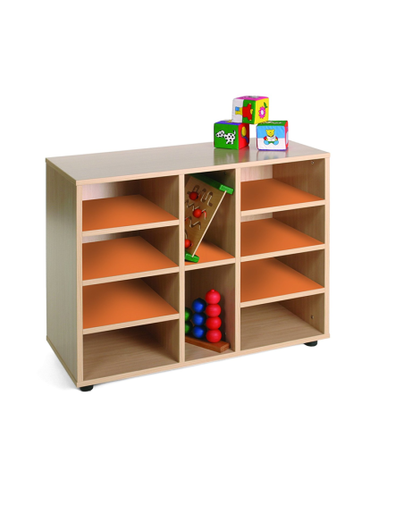 Mueble escolar bajo 10 casillas Mobeduc