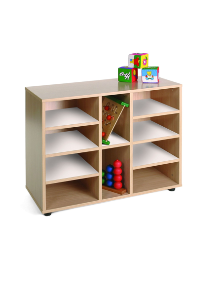 Mueble escolar bajo 10 casillas Mobeduc