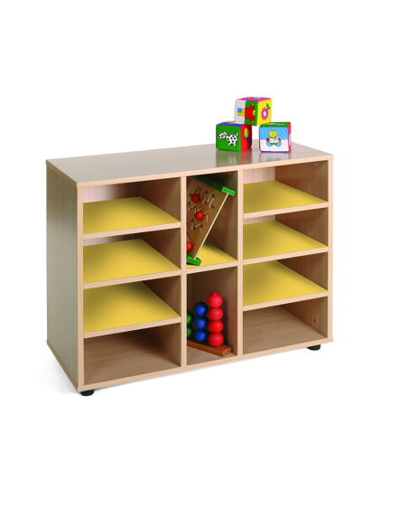 Mueble escolar bajo 10 casillas Mobeduc