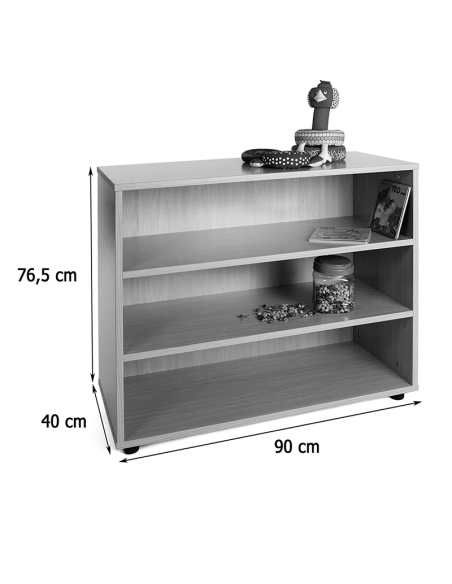 Mueble escolar bajo estantería Mobeduc