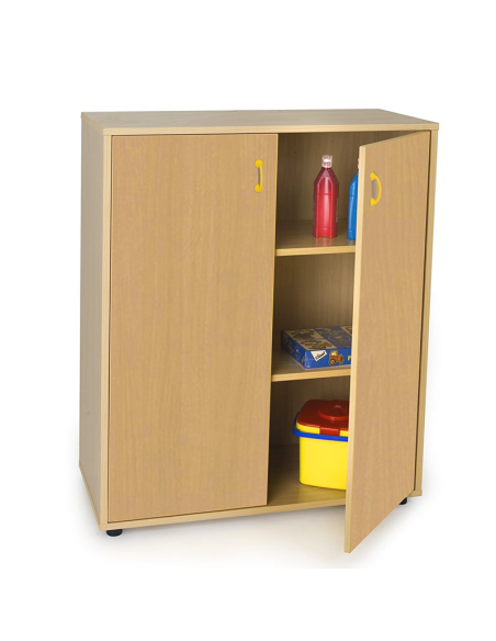 Mueble escolar intermedio armario 3 estantes Mobeduc