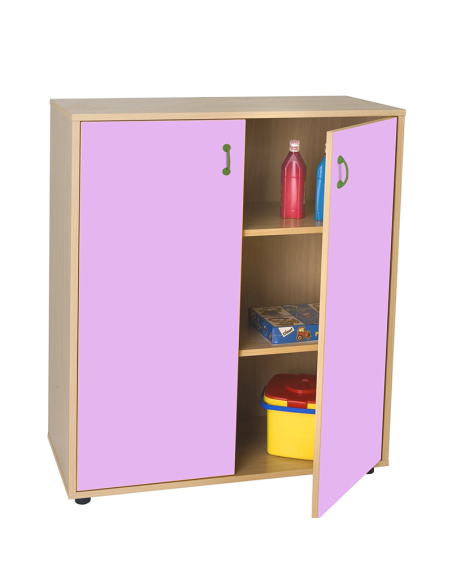 Mueble escolar intermedio armario 3 estantes Mobeduc