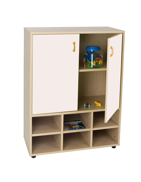 Mueble escolar intermedio casillero y armario Mobeduc