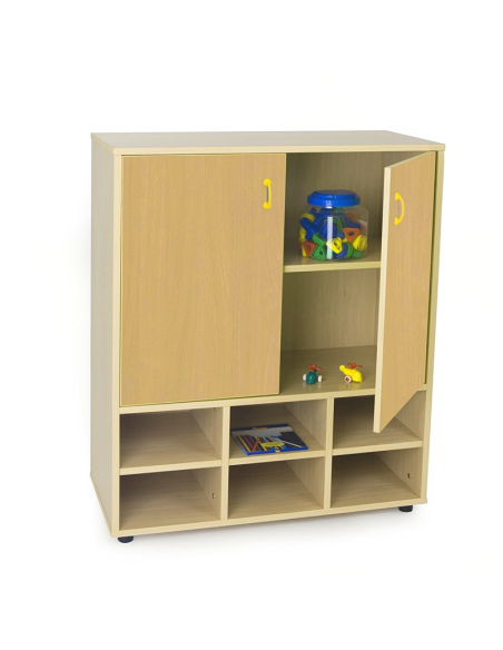 Mueble escolar intermedio casillero y armario Mobeduc