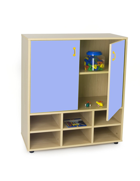 Mueble escolar intermedio casillero y armario Mobeduc