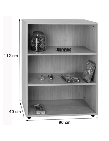 Mueble escolar intermedio estantería Mobeduc