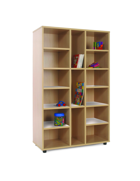 Mueble escolar medio 15 casillas Mobeduc