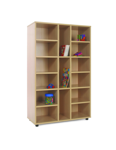 Mueble escolar medio 15 casillas Mobeduc