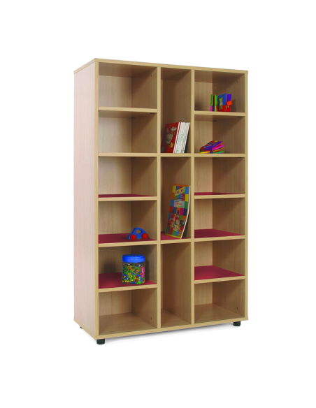 Mueble escolar medio 15 casillas Mobeduc