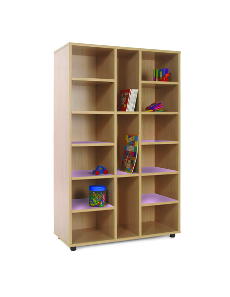 Mueble escolar medio 15 casillas Mobeduc