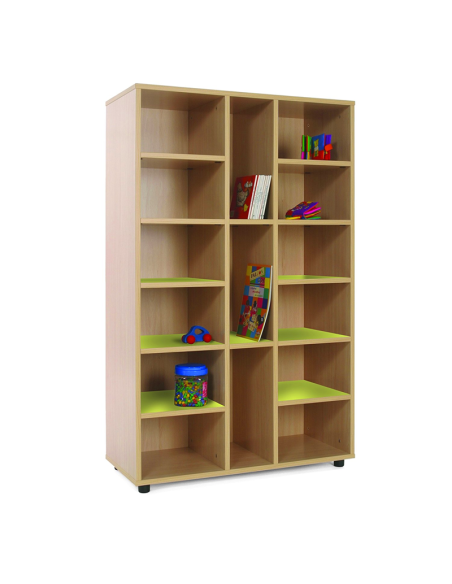 Mueble escolar medio 15 casillas Mobeduc