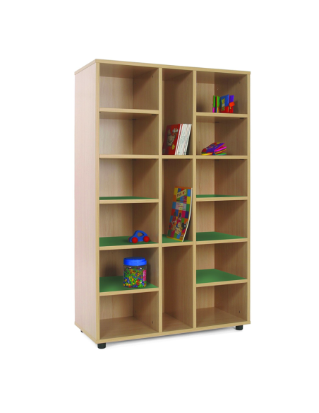 Mueble escolar medio 15 casillas Mobeduc
