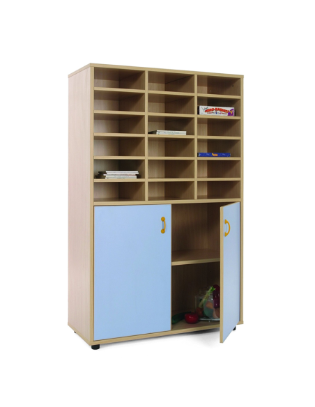 Mueble escolar medio armario y casillero Mobeduc