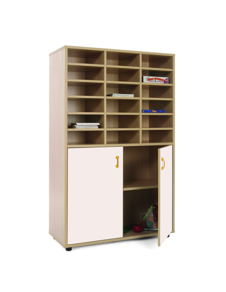 Mueble escolar medio armario y casillero Mobeduc