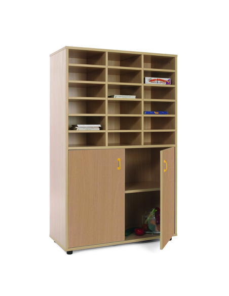 Mueble escolar medio armario y casillero Mobeduc
