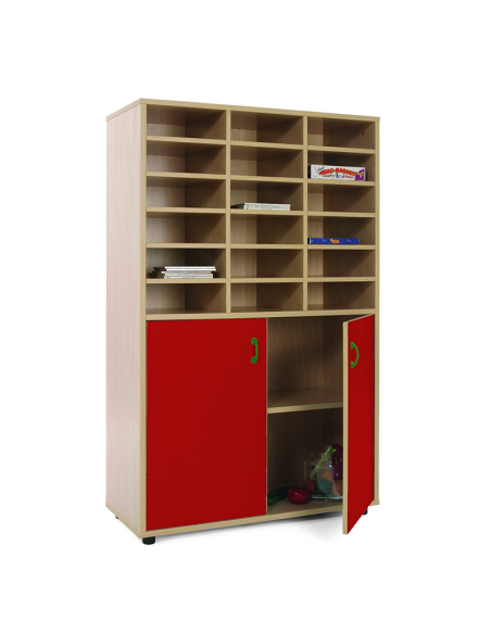 Mueble escolar medio armario y casillero Mobeduc