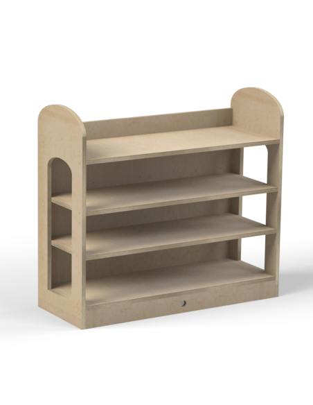 Mueble estantería 4 niveles