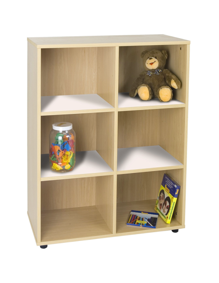 Mueble intermedio 6 casillas Mobeduc