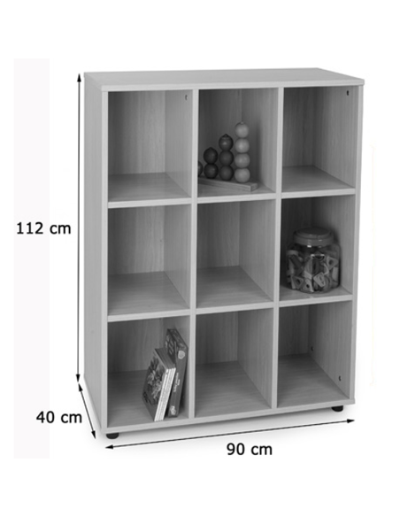 Mueble intermedio 9 casillas Mobeduc