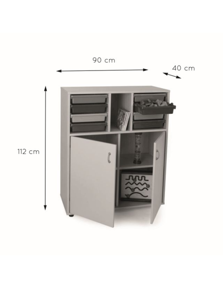 Mueble intermedio armario y cubetero Mobeduc