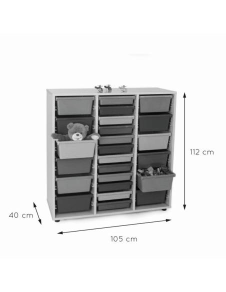 Mueble madera Mobeduc intermedio cubetero