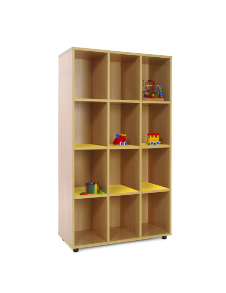 Mueble madera Mobeduc medio 12 casillas