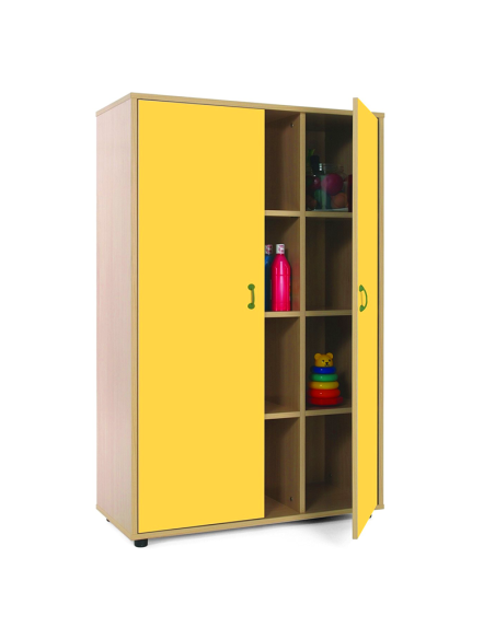 Mueble madera Mobeduc medio armario 12 casillas