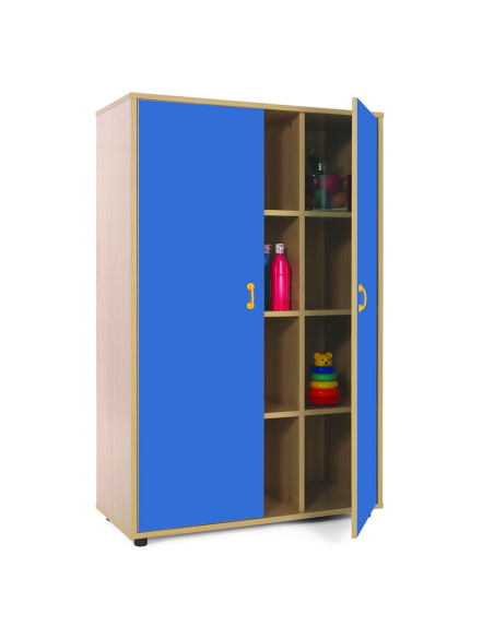 Mueble madera Mobeduc medio armario 12 casillas