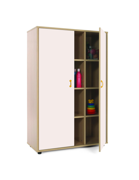 Mueble madera Mobeduc medio armario 12 casillas