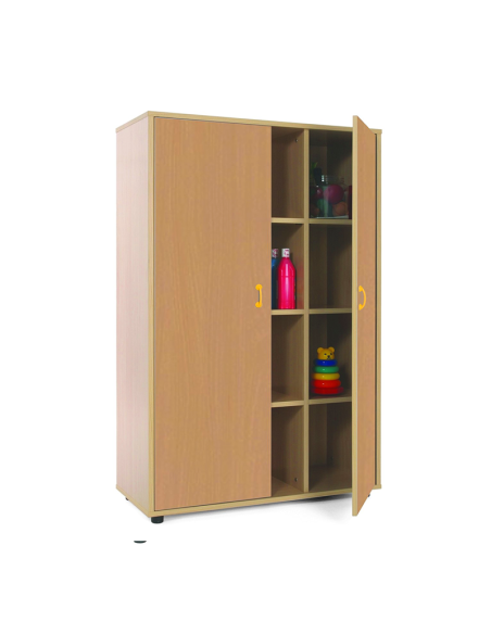 Mueble madera Mobeduc medio armario 12 casillas