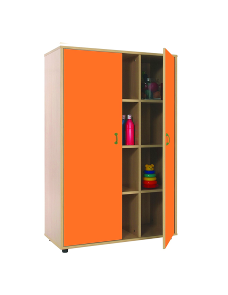 Mueble madera Mobeduc medio armario 12 casillas
