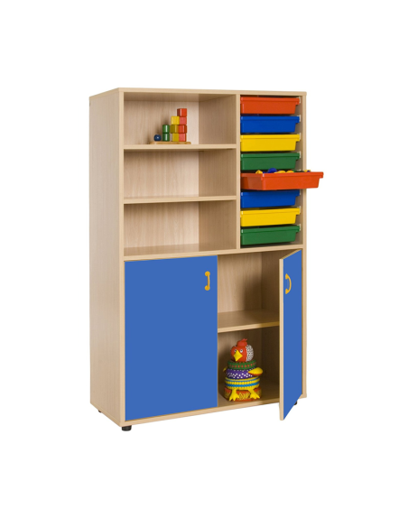 Mueble medio armario estanteria cubetero Mobeduc