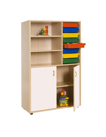 Mueble medio armario estanteria cubetero Mobeduc