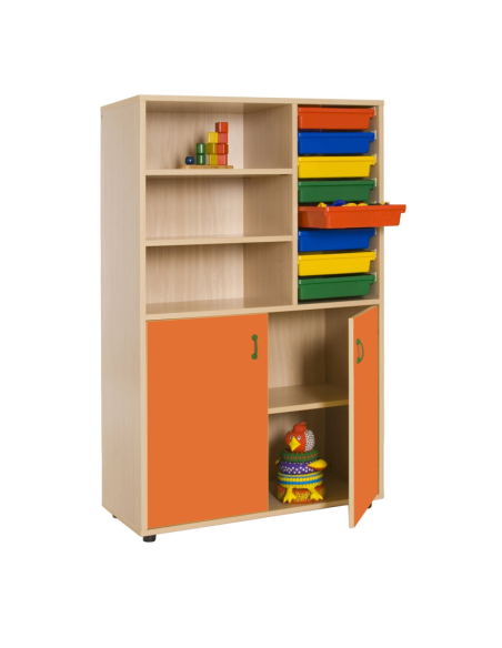 Mueble medio armario estanteria cubetero Mobeduc