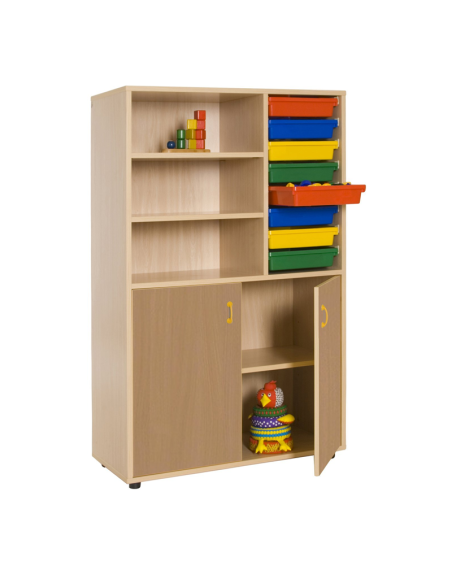 Mueble medio armario estanteria cubetero Mobeduc
