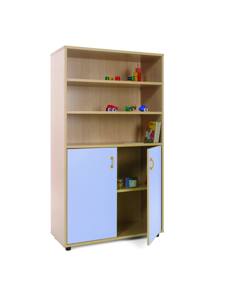 Mueble medio armario y estantería