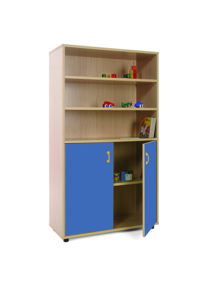Mueble medio armario y estantería