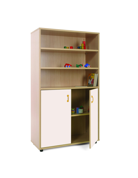 Mueble medio armario y estantería