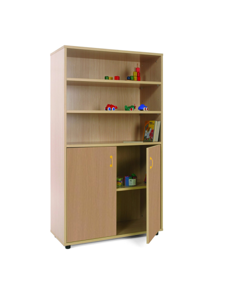 Mueble medio armario y estantería