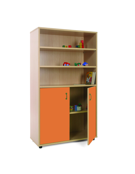 Mueble medio armario y estantería