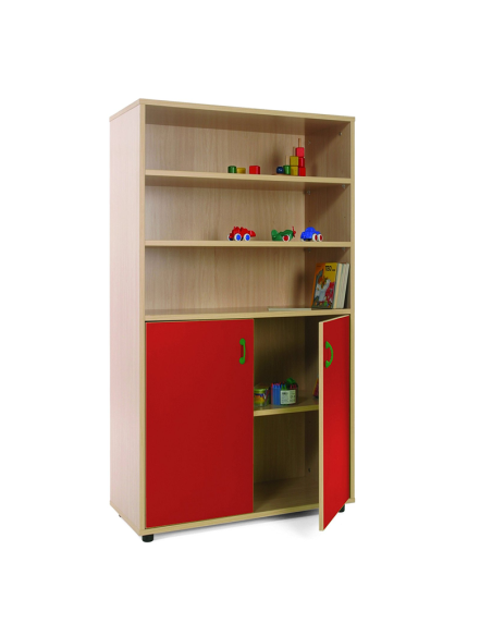 Mueble medio armario y estantería