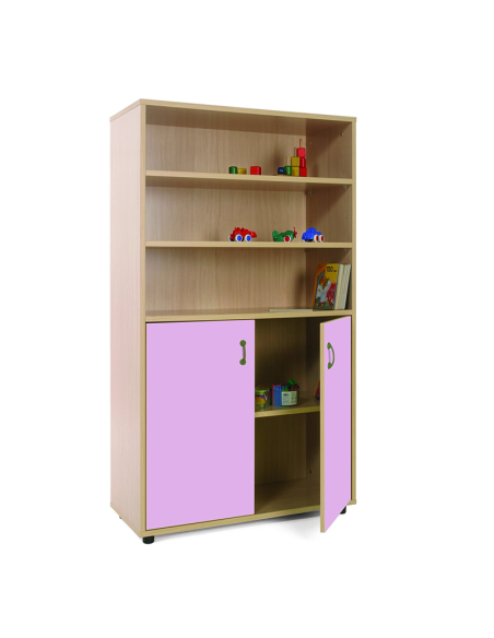 Mueble medio armario y estantería