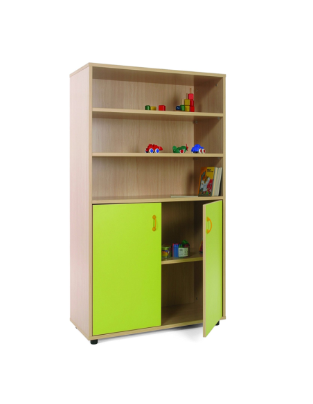 Mueble medio armario y estantería