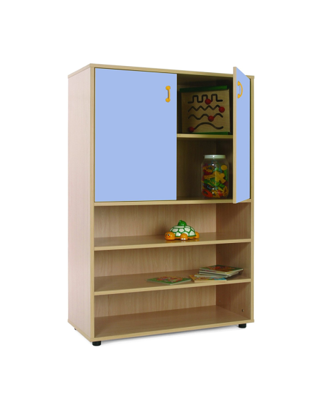 Mueble medio estantería y armario Mobeduc