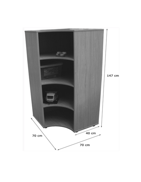 Mueble medio rinconero Mobeduc