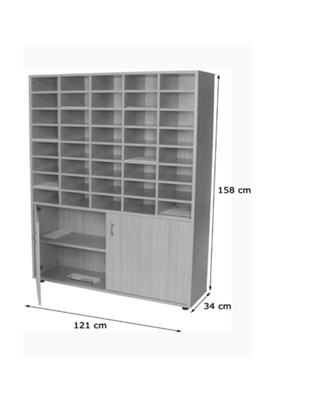 Mueble organizador profesores Mobeduc