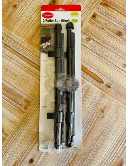 Pack 2 Cortinillas Enrollables Clippasafe - Mejor Precio Garantizado
