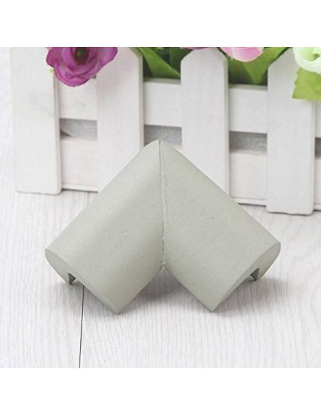 Esquineras Superacolchadas Gris Suave| Pack de 2