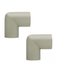 Esquineras Superacolchadas Gris Suave| Pack de 2